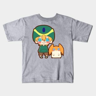 tk & patamon Kids T-Shirt